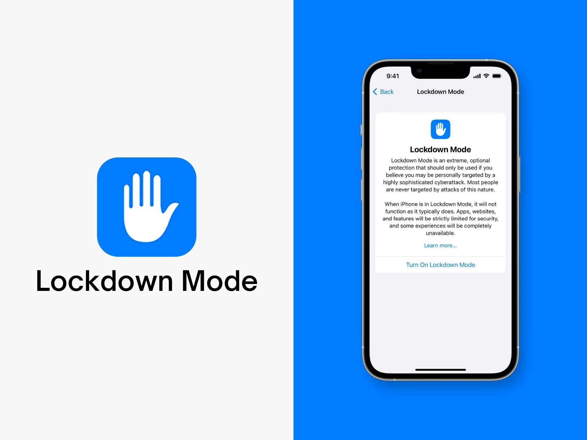iPhone Lockdown Mode